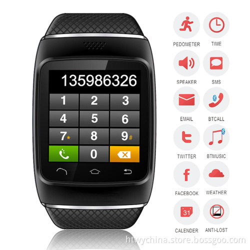 Handfree Bluetooth Watch Pedometer for Health
